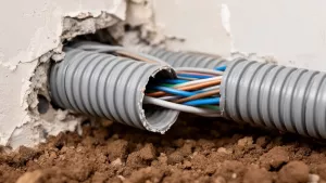 Peszel na przewody elektryczne