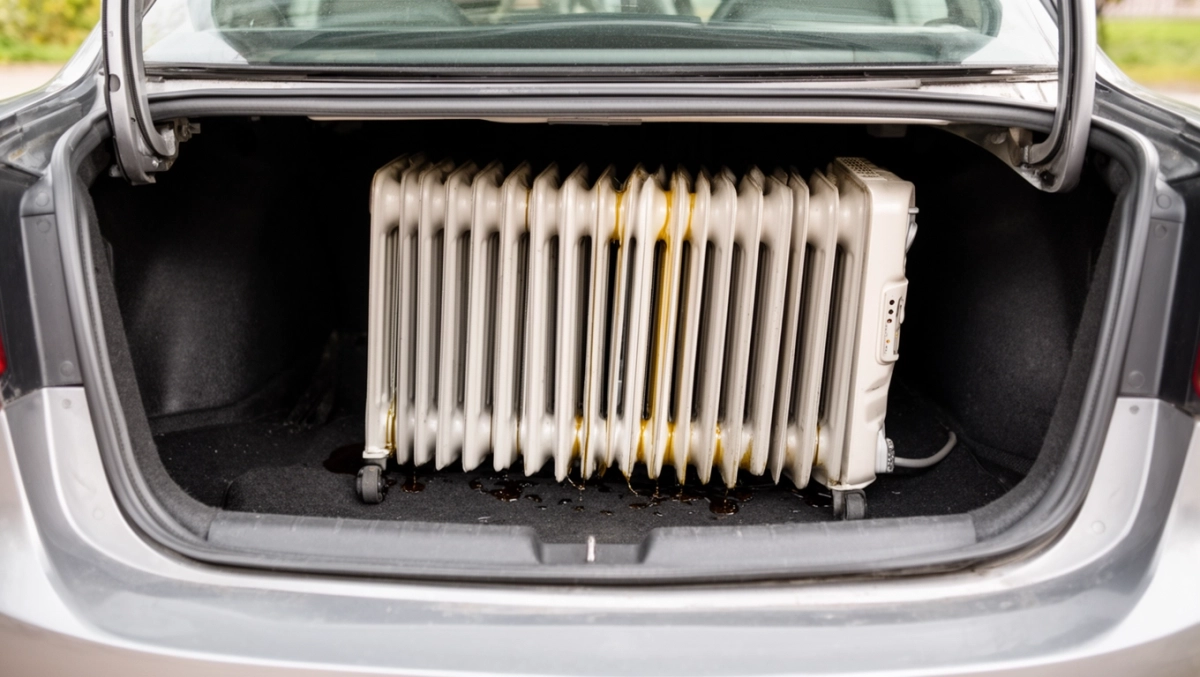 czy grzejnik olejowy można przewozić na leżąco