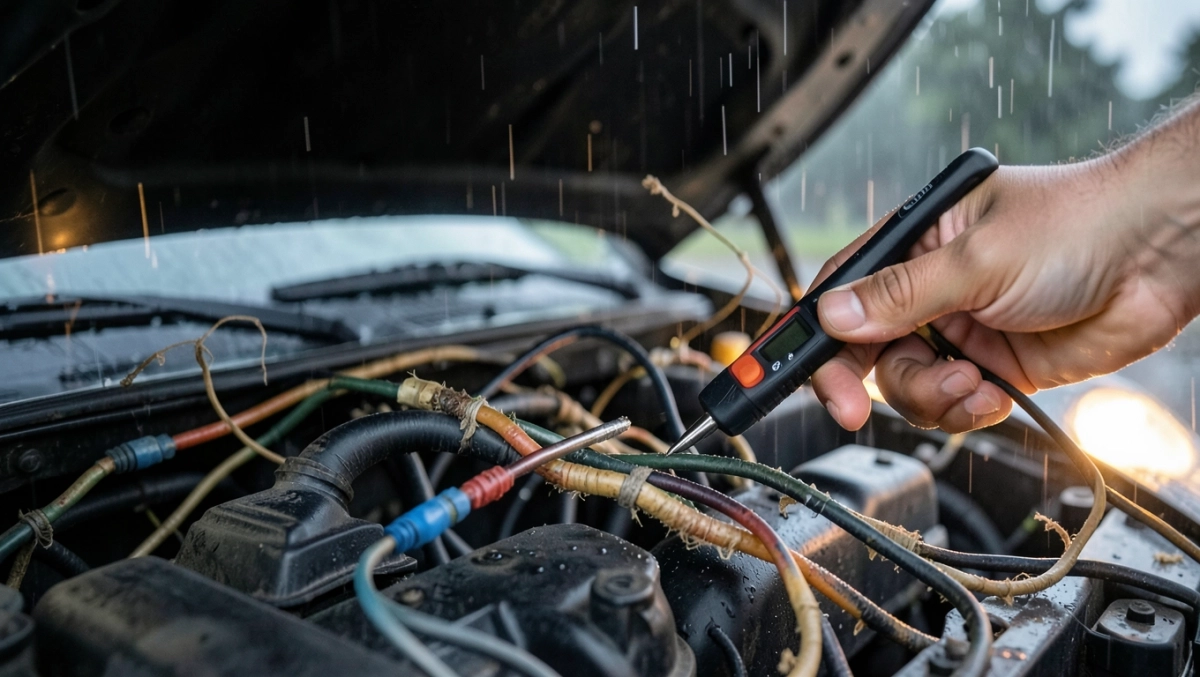 jak sprawdzić przewody elektryczne w samochodzie