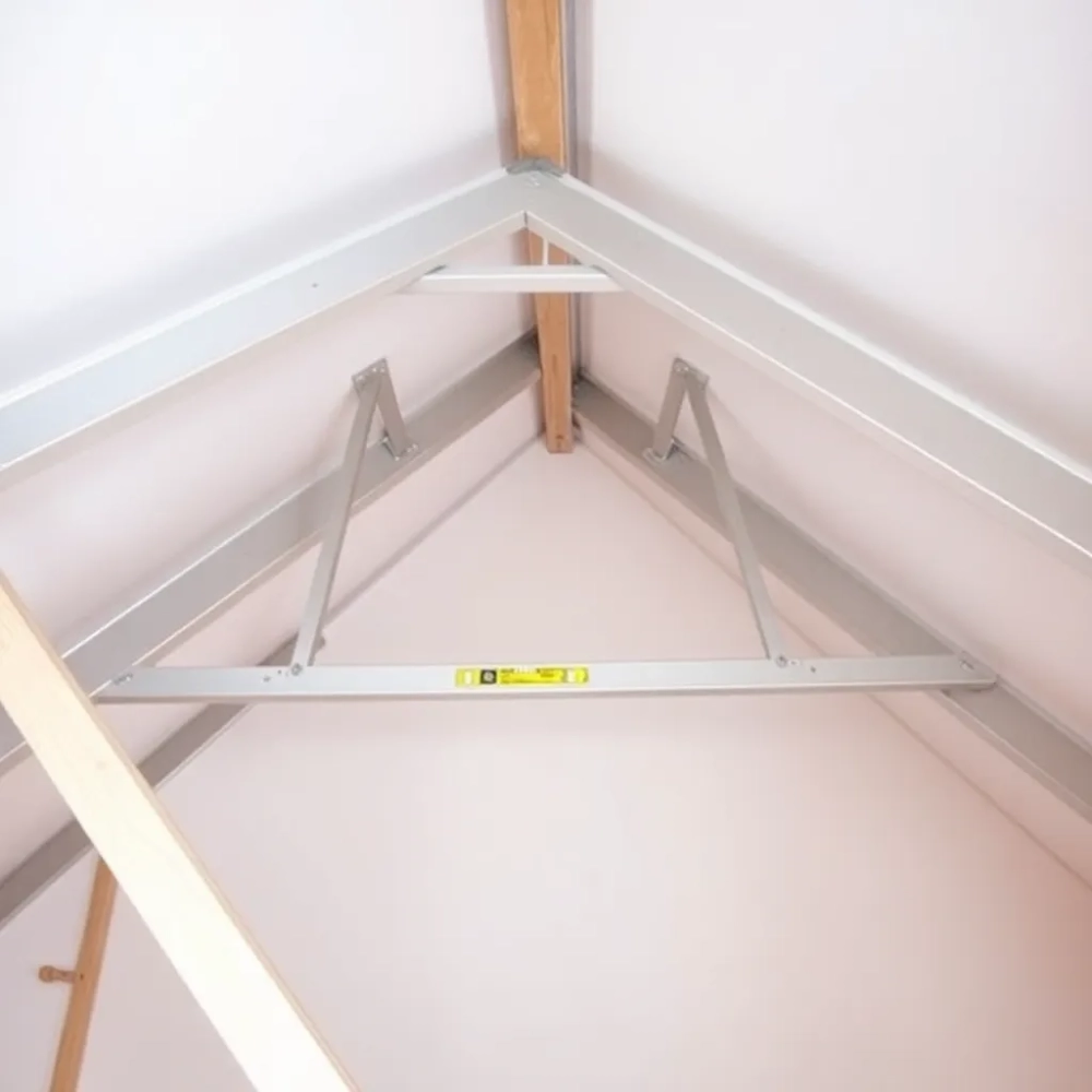 jak wykonać stelaż pod płyty kartonowogipsowe na poddaszu