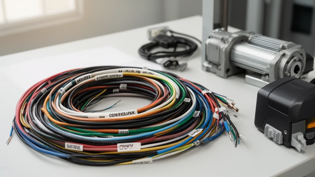 jakie przewody do bramy przesuwnej i furtki