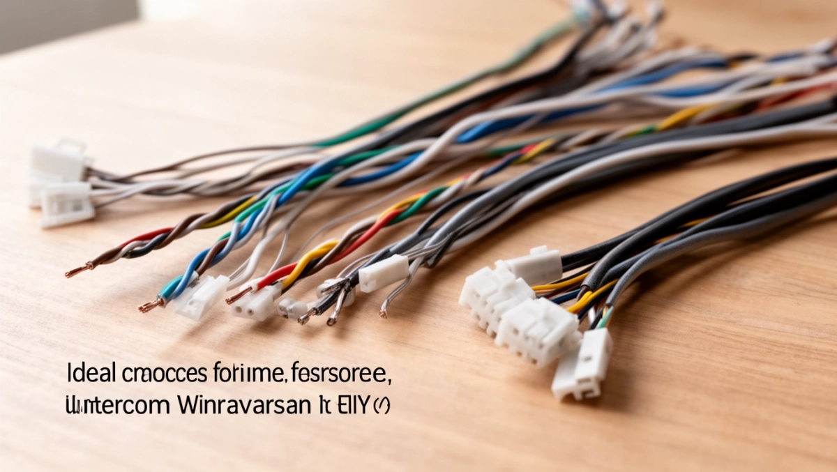 jakie przewody do domofonu