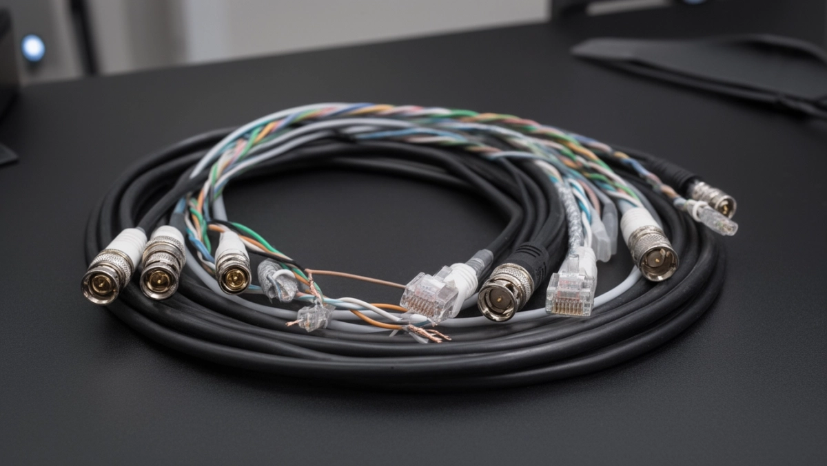 jakie przewody do wideodomofonu