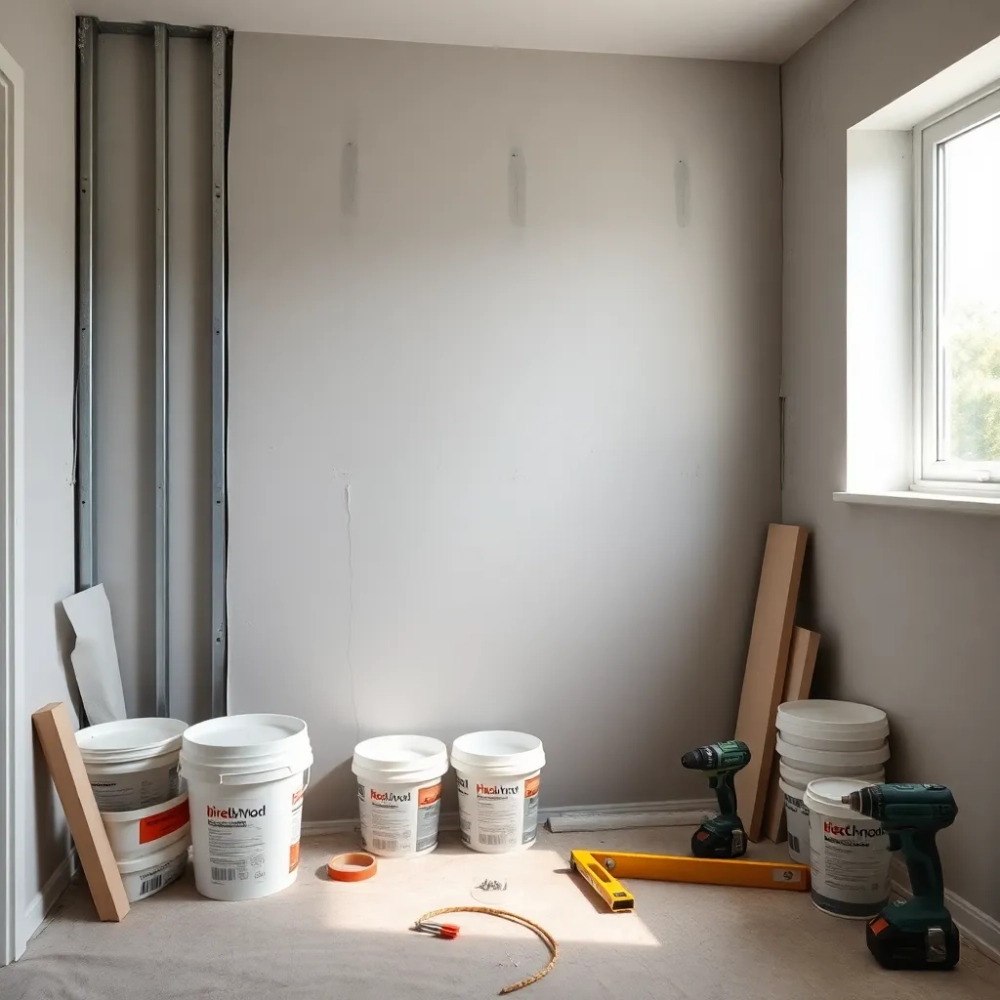 Koszt postawienia ścianki karton gips