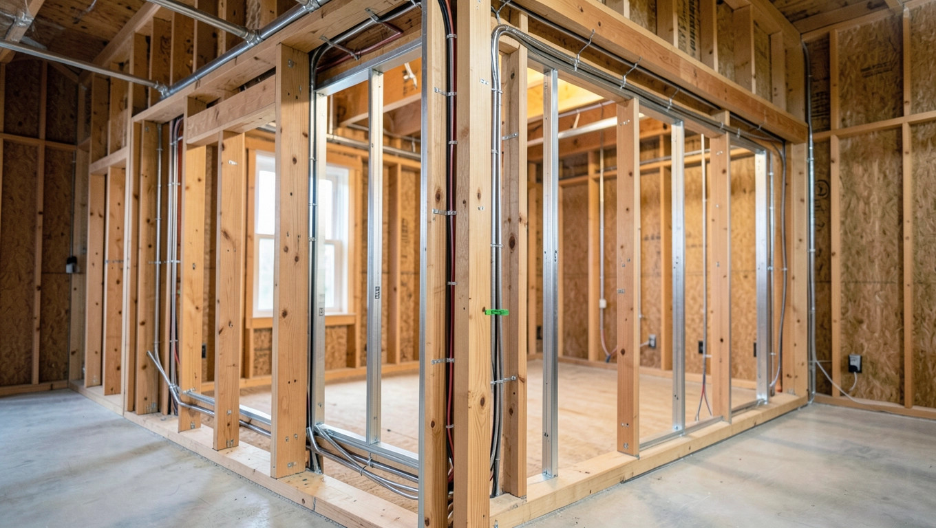Rozprowadzanie przewodów w domach modułowych i prefabrykowanych