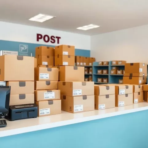 Czy na poczcie można kupić karton na paczkę