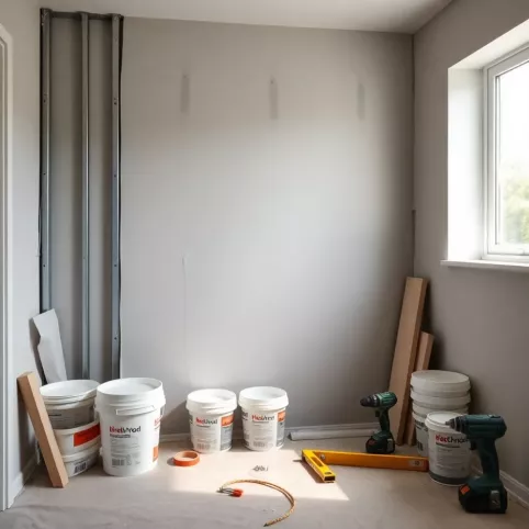 Koszt postawienia ścianki karton gips