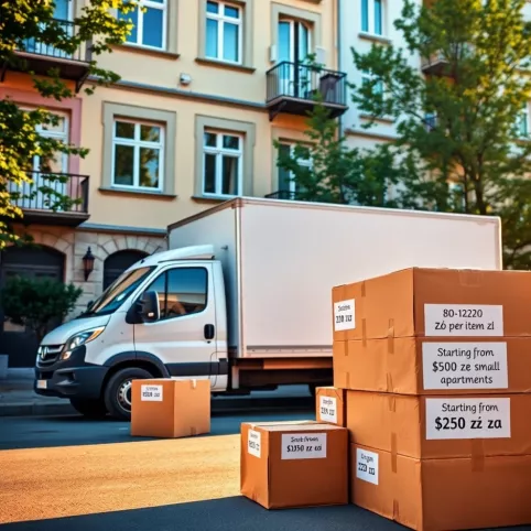 Przeprowadzki Warszawa Cennik