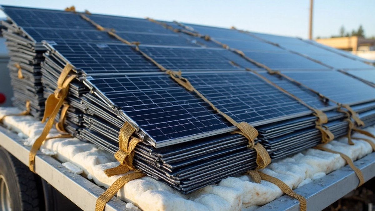 transport paneli fotowoltaicznych